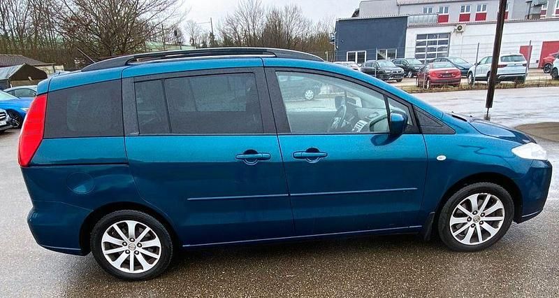 Gebraucht Mazda 5 Exclusive 116 PS (85 kW) 2006 Blau Van / Kleinbus