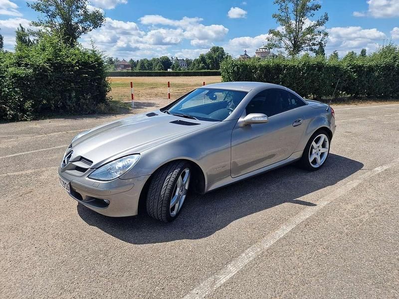 Gebraucht Mercedes SLK200 163 PS (119 kW) 2004 Grau Cabrio