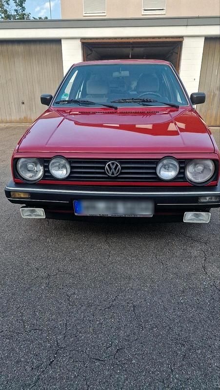 Rot Gebraucht 1989 VW Golf II Kleinwagen | 5.222 € - Bild 1/4