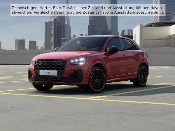 Rot (progressivrot metallic) Gebraucht 2025 Audi SQ2 Ambiente SUV | 48.181 € (Etwas zu teuer) - Bild 1/3