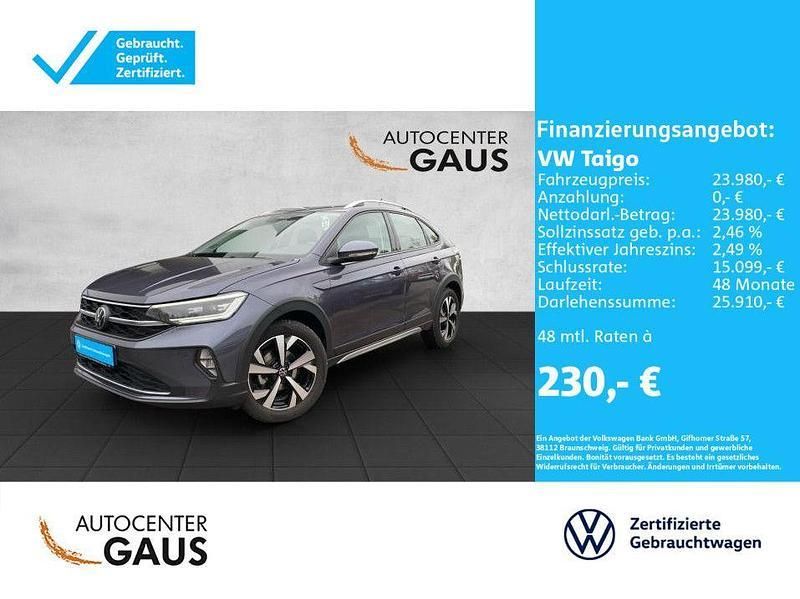 Grau Gebraucht 2024 VW Taigo Style SUV | 23.980 € (Fairer Preis) - Bild 1/2