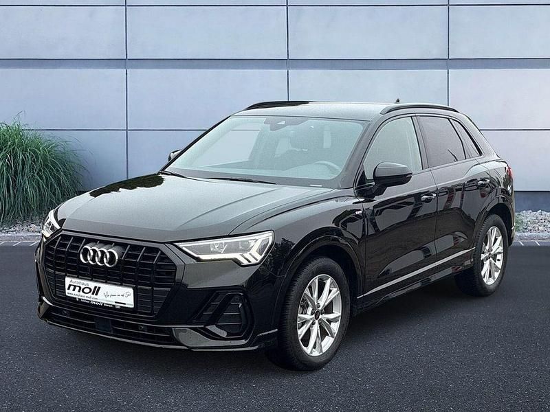 Mythosschwarz metallic Gebraucht 2024 Audi Q3 S-Line SUV | 37.949 € (Fairer Preis) - Bild 1/4