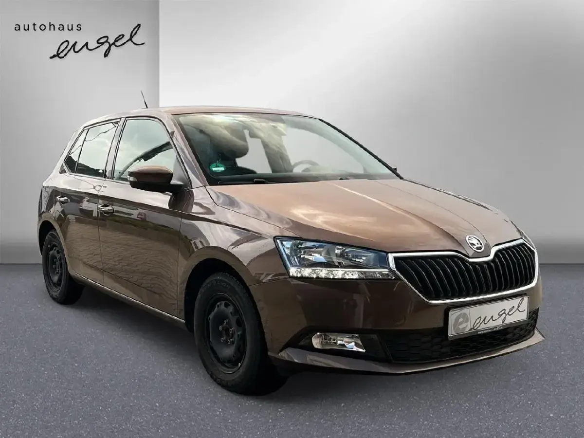 Gebraucht Skoda Fabia Cool Plus 95 PS (69 kW) 2019 Maple braun metallic Kleinwagen