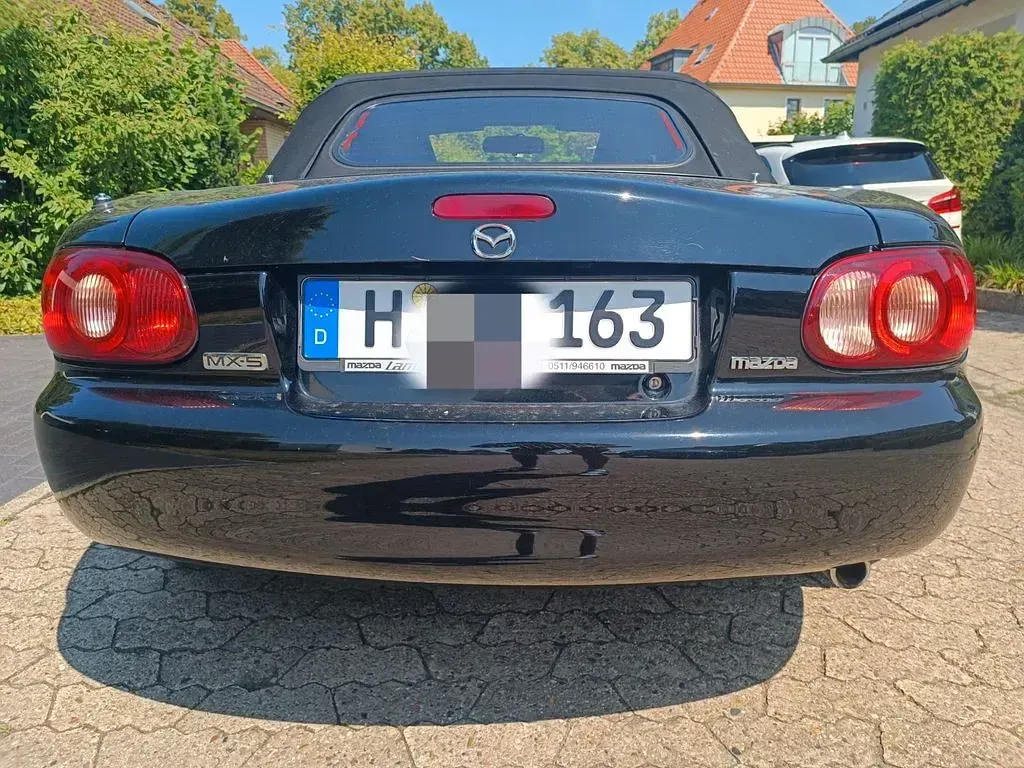 Gebraucht Mazda MX5 110 PS (80 kW) 2004 Schwarz Cabrio