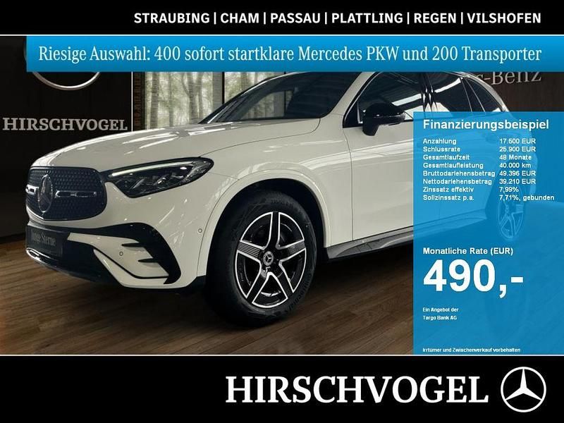 Unilack polarweiß Gebraucht 2024 Mercedes GLC220 AMG line SUV | 54.730 € (Superpreis) - Bild 1/4