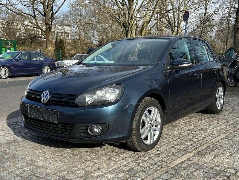 Gebraucht VW Golf VI Trendline 80 PS (58 kW) 2011 Blue graphite pearl effect Kleinwagen