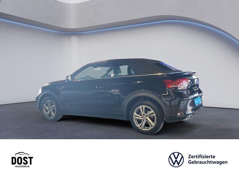Gebraucht VW T-Roc Cabriolet R-line 150 PS (110 kW) 2025 Schwarz Cabrio