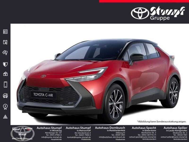 Rot Neu 2025 Toyota C-HR SUV | 38.890 € (Etwas zu teuer) - Bild 1/1