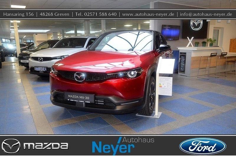 Multitone soul red crystal Gebraucht 2024 Mazda MX30 Ad'Vantage SUV | 29.490 € (Etwas zu teuer) - Bild 1/4