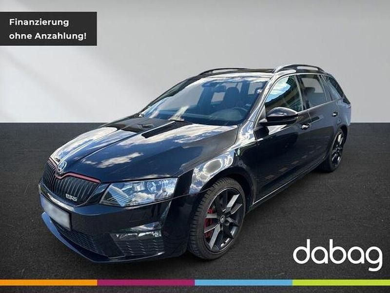 Black magic pearlescent Gebraucht 2017 Skoda Octavia RS Kombi | 20.990 € (Etwas zu teuer) - Bild 1/4