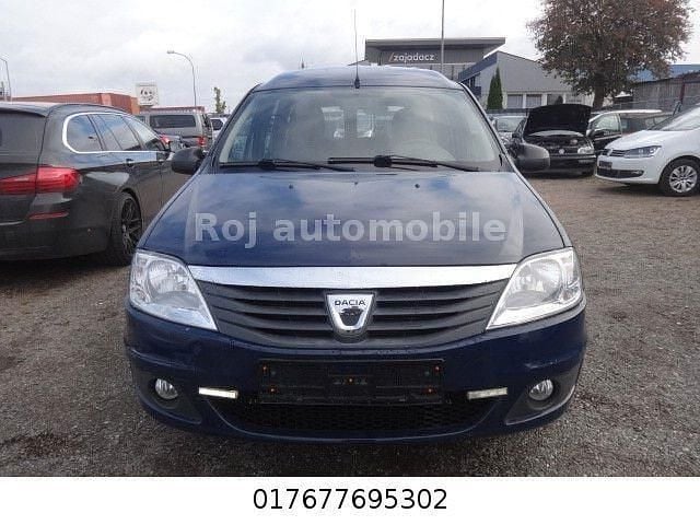 Gebraucht Dacia Logan MCV 84 PS (61 kW) 2012 Blau Kombi
