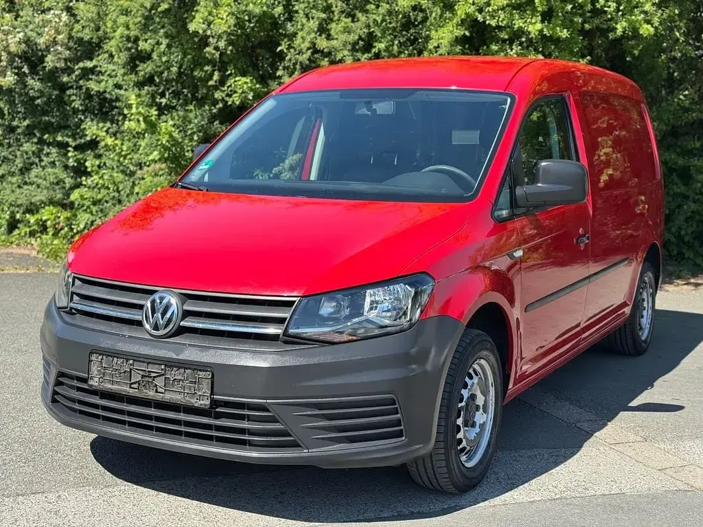 Usado VW Caddy 102 HP (75 kW) 2016 Vermelho Monovolume