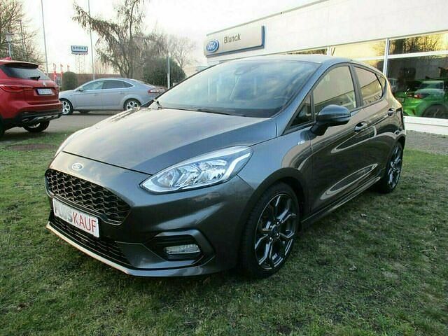 Gebraucht Ford Fiesta ST-Line 101 PS (74 kW) 2017 Magnetic grau (metallic) Kleinwagen