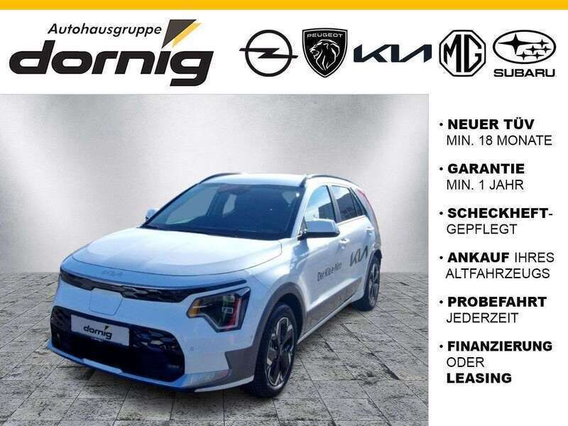 Snow white pearl Gebraucht 2024 Kia e-Niro Inspiration SUV | 43.990 € - Bild 1/4