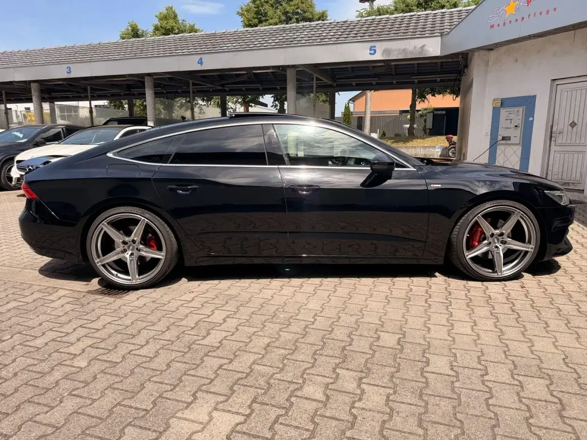 Gebraucht Audi A7 Sportback S-Line 286 PS (210 kW) 2019 Schwarz Kleinwagen