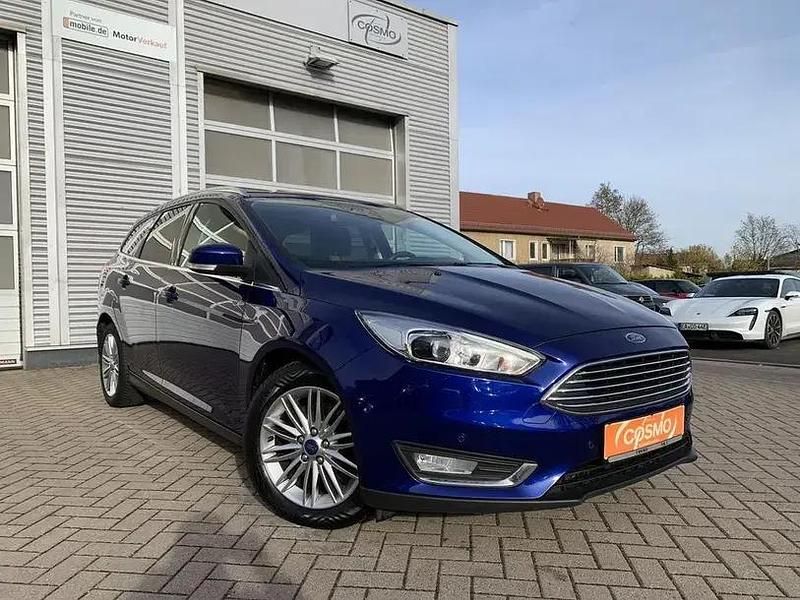 Używany Ford Focus Titanium 150 KM (110 kW) 2017 Niebieski Kombi