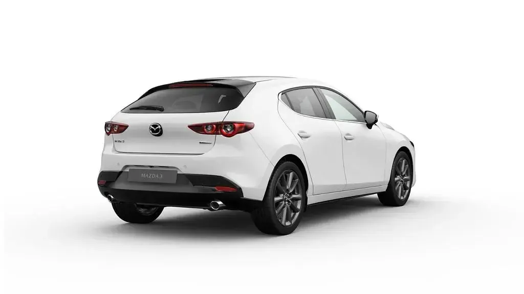 Neu Mazda 3 Exclusive-Line 140 PS (102 kW) 2026 Weiß Limousine