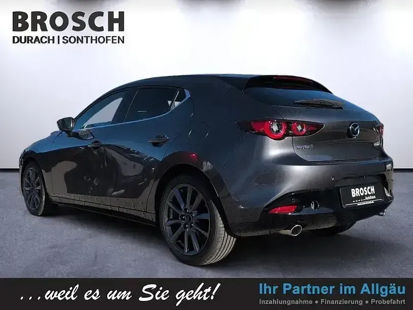 Ny Mazda 3 Exclusive 140 HK (102 kW) 2026 Grå Sedan
