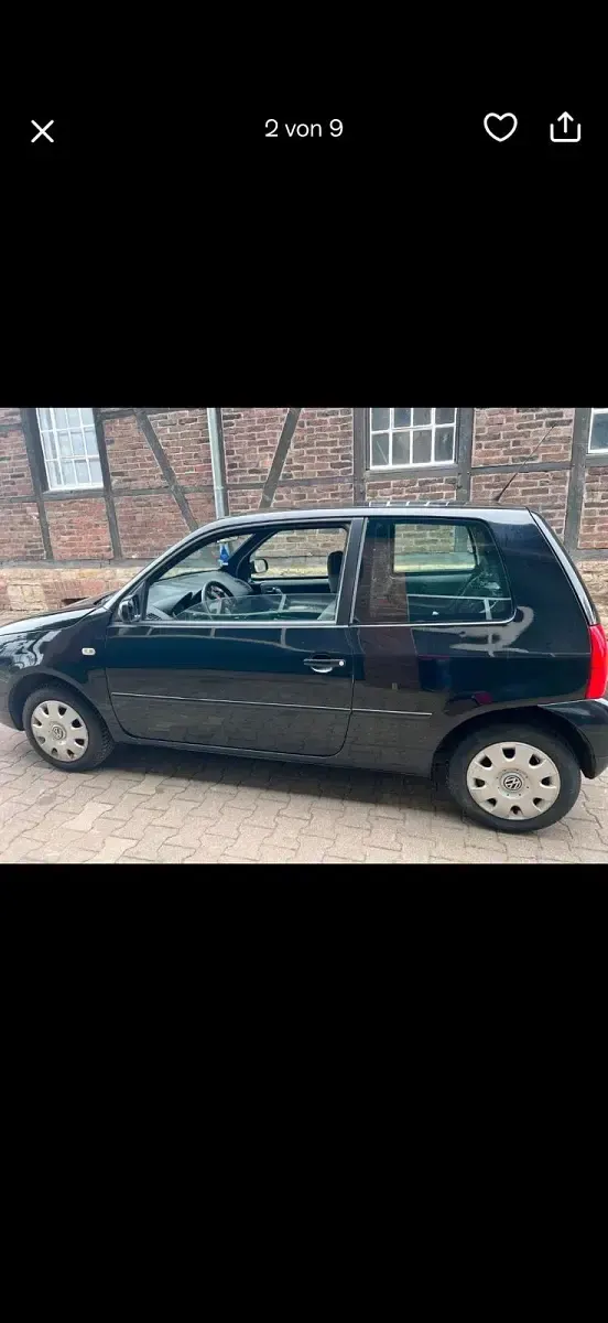 Gebraucht VW Lupo 50 PS (36 kW) 2005 Schwarz Kleinwagen