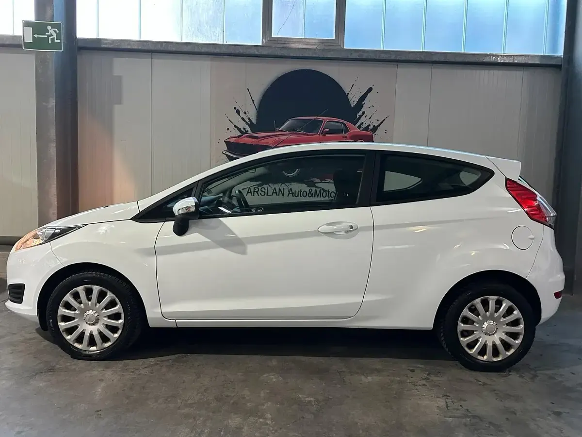 Gebraucht Ford Fiesta Trend 97 PS (71 kW) 2016 Weiß Kleinwagen
