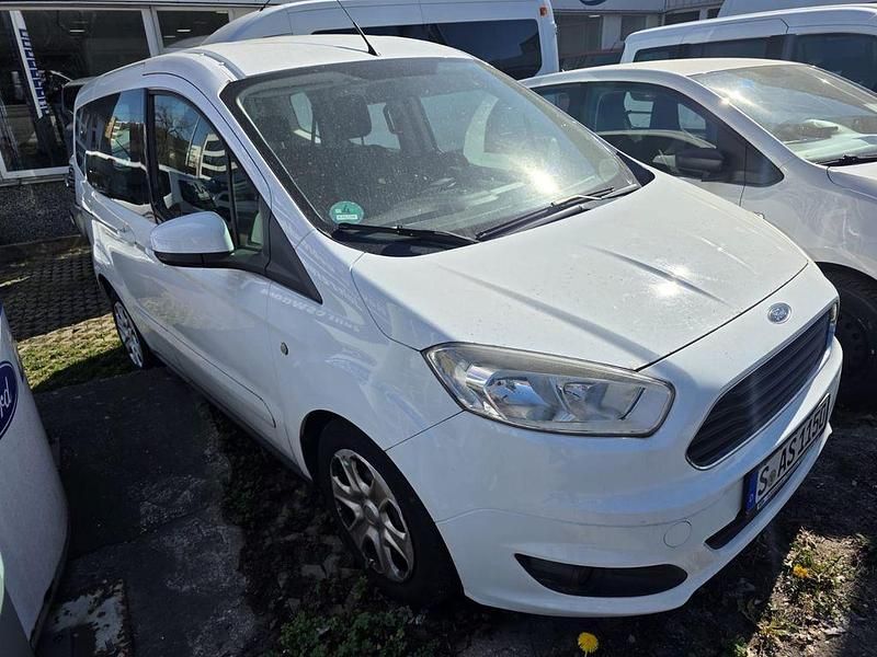 Gebraucht Ford Tourneo Courier S 101 PS (74 kW) 2016 Weiß Van / Kleinbus