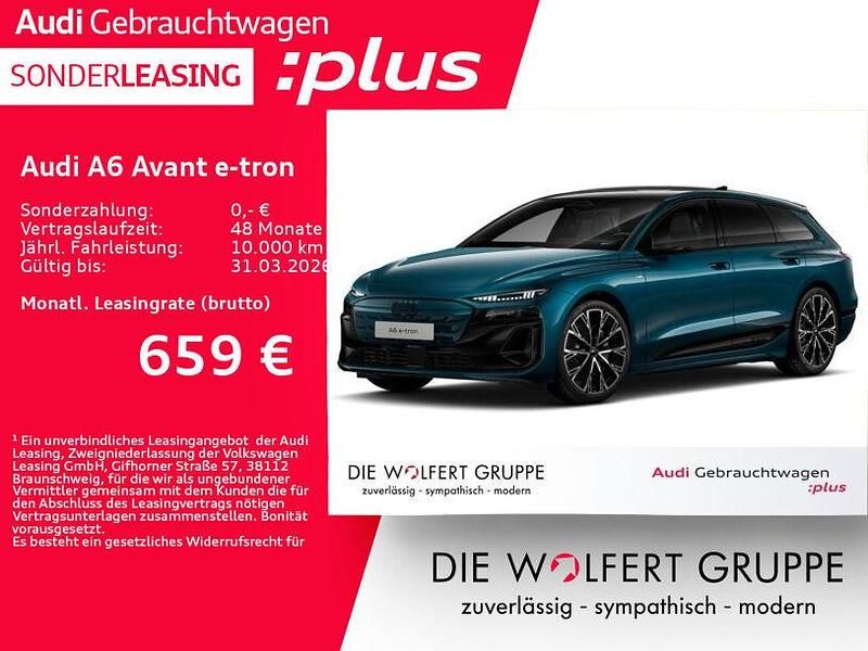 Gebraucht Audi A6 e-tron Performance 269 kW (367 PS) 2025 Malpeloblau metallic Kombi