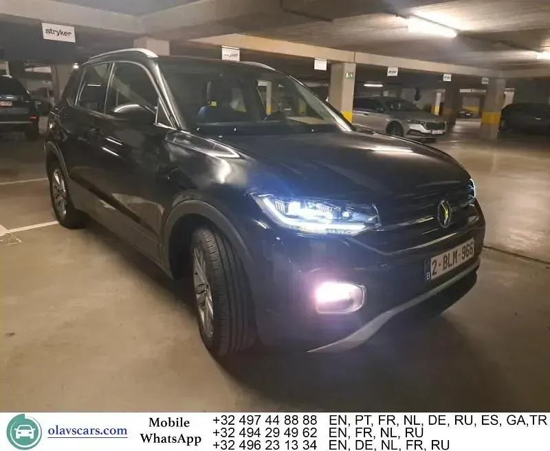 Gebraucht VW T-Cross Style 110 PS (80 kW) 2021 Schwarz SUV