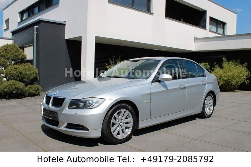 Silber Gebraucht 2007 BMW 318 Sport Line Limousine | 6.950 € (Etwas zu teuer) - Bild 1/4
