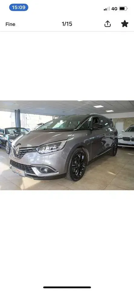 Gebraucht Renault Grand Scénic IV Black Edition 140 PS (102 kW) 2019 Grau Van / Kleinbus