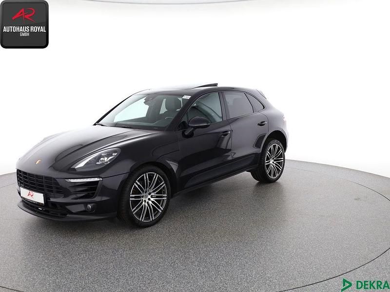 Schwarz (metallic) Gebraucht 2018 Porsche Macan S SUV | 41.880 € (Guter Preis) - Bild 1/4