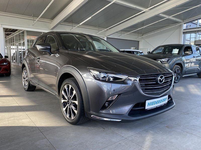 Gebraucht Mazda CX-3 121 PS (88 kW) 2019 Matrixgrau (metallic) SUV