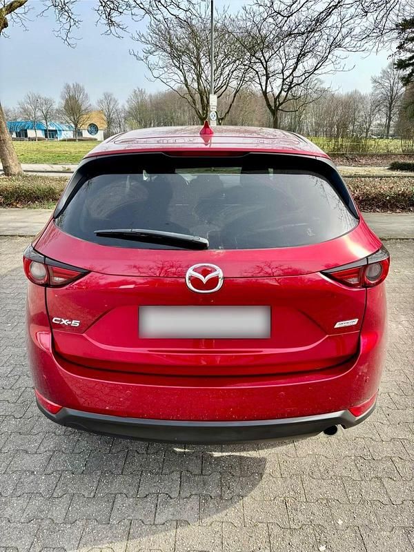 Gebraucht Mazda CX-5 Exclusive-Line 150 PS (110 kW) 2019 Rot SUV