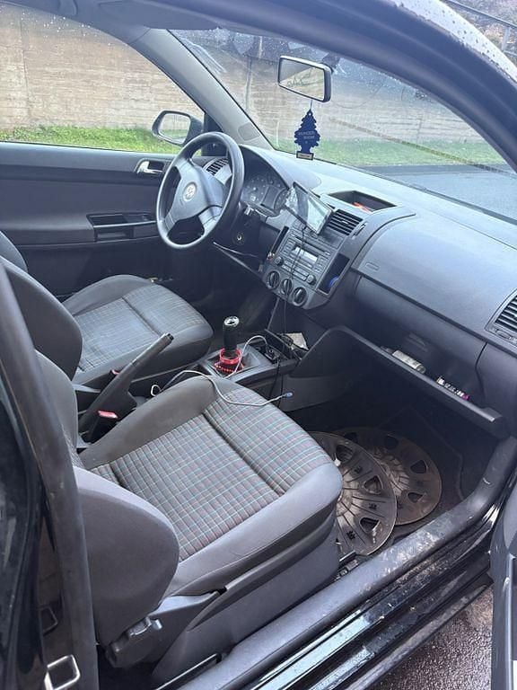 Gebraucht VW Polo Trendline 60 PS (44 kW) 2008 Schwarz Kleinwagen