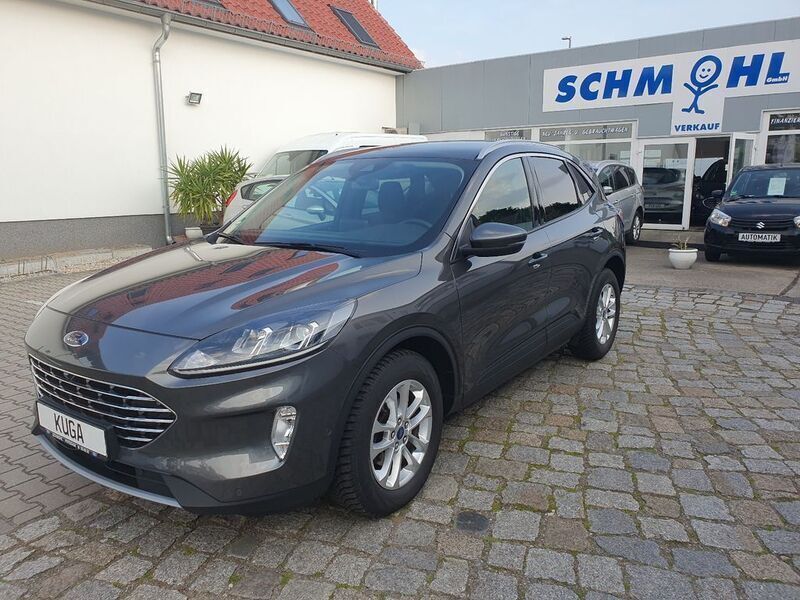 Magneticgrau (metallic) Gebraucht 2022 Ford Kuga Titanium SUV | 19.890 € (Superpreis) - Bild 1/4