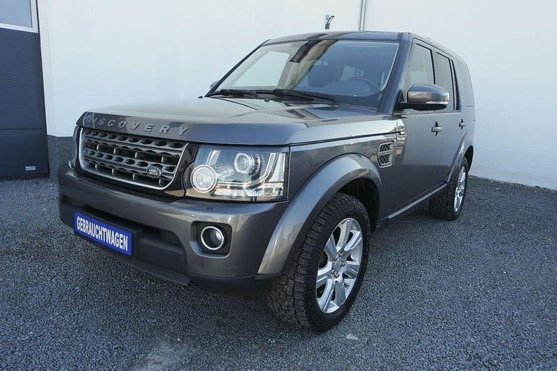 Grau Gebraucht 2014 Land Rover Discovery 4 SE SUV | 14.300 € (Superpreis) - Bild 1/4