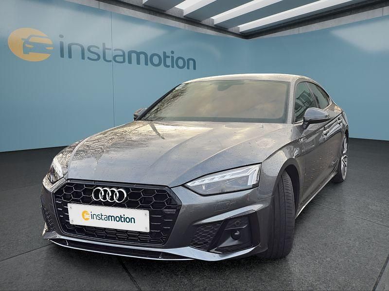 Grau Gebraucht 2024 Audi A5 Sportback Kleinwagen | 42.399 € (Fairer Preis) - Bild 1/4