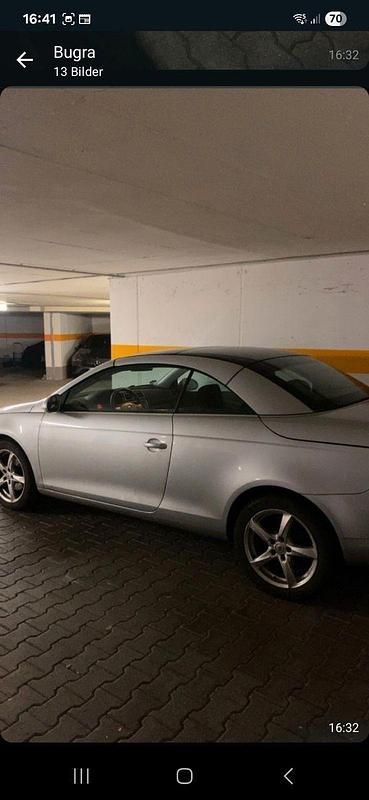 Silber Gebraucht 2006 VW Eos Cabrio | 3.700 € (Fairer Preis) - Bild 1/4