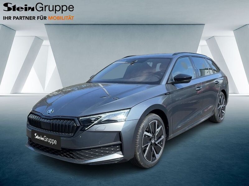 Grau Neu 2025 Skoda Octavia SportLine Kombi | 39.589 € (Etwas zu teuer) - Bild 1/4