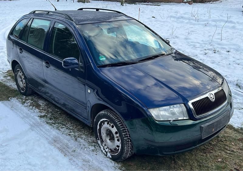 Gebraucht Skoda Fabia 75 PS (55 kW) 2003 Blau Kombi