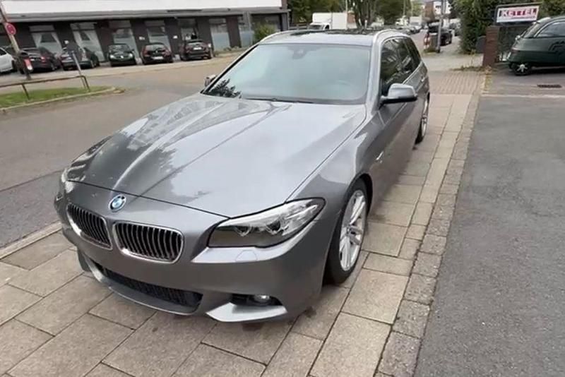 Silber Gebraucht 2013 BMW 525 M Sport Kombi | 9.500 € (Guter Preis) - Bild 1/4
