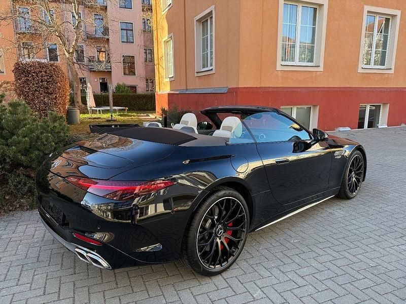 Gebraucht Mercedes SL55 AMG Premium 476 PS (350 kW) 2024 Obsidianschwarz Cabrio