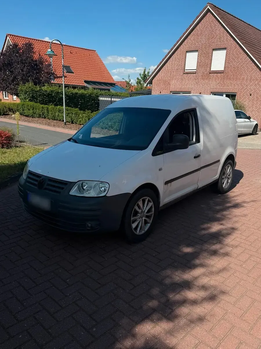 Gebraucht VW Caddy 70 PS (51 kW) 2004 Weiß Van / Kleinbus