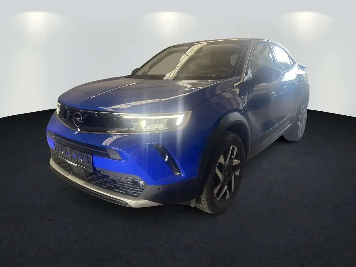 Gebraucht Opel Mokka Elegance 131 PS (96 kW) 2022 Perl blau/voltaik blau SUV