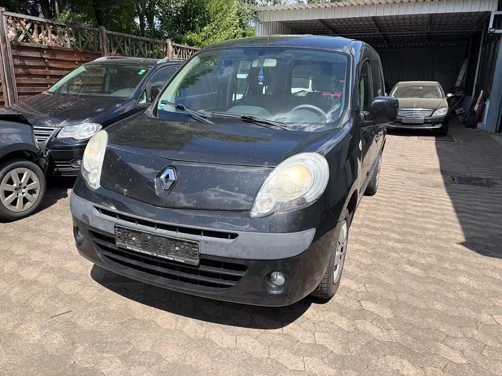 Gebraucht Renault Kangoo Happy Family 87 PS (63 kW) 2008 Schwarz Van / Kleinbus