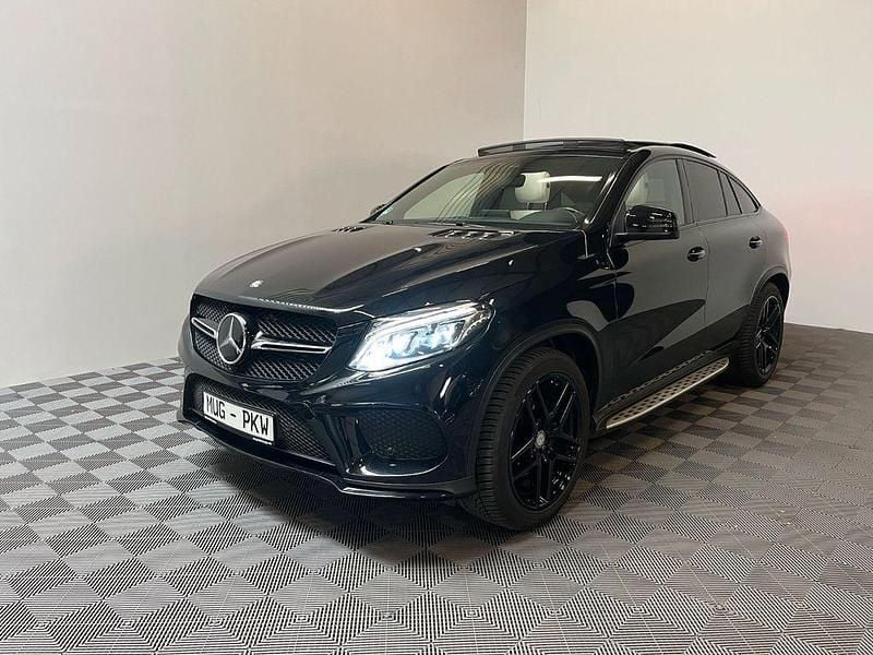 Schwarz Gebraucht 2017 Mercedes GLE350 AMG Coupé | 38.490 € (Fairer Preis) - Bild 1/4