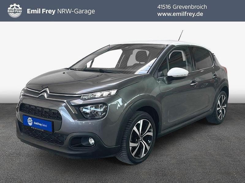 Grau Gebraucht 2023 Citroën C3 PureTech Kleinwagen | 14.975 € (Guter Preis) - Bild 1/3