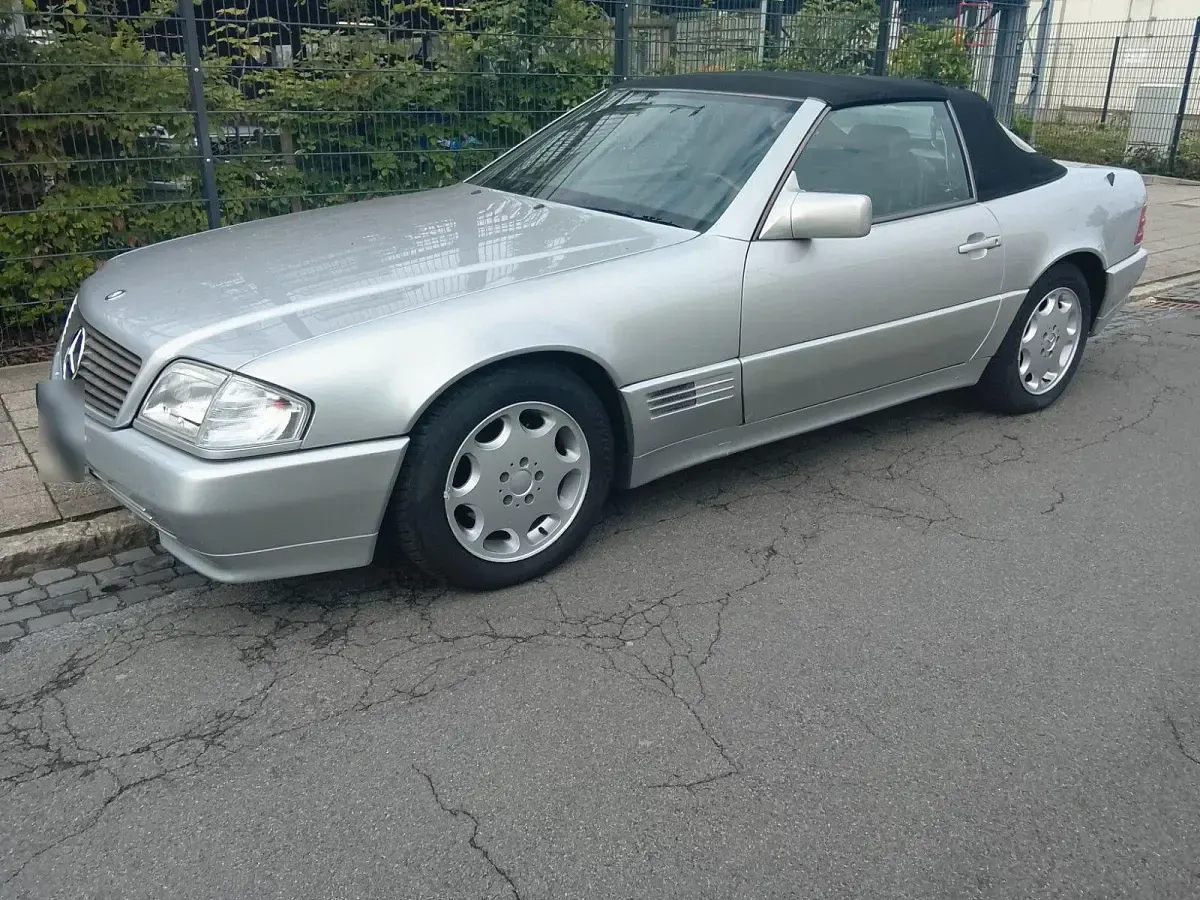Gebraucht Mercedes SL300 190 PS (139 kW) 1992 Silber Cabrio