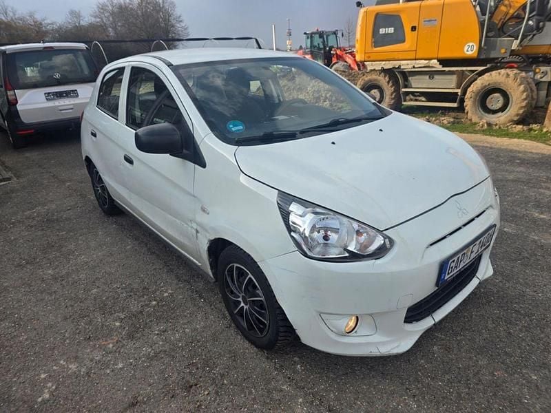 Gebraucht Mitsubishi Space Star Classic Collection 71 PS (52 kW) 2014 Weiß Van / Kleinbus