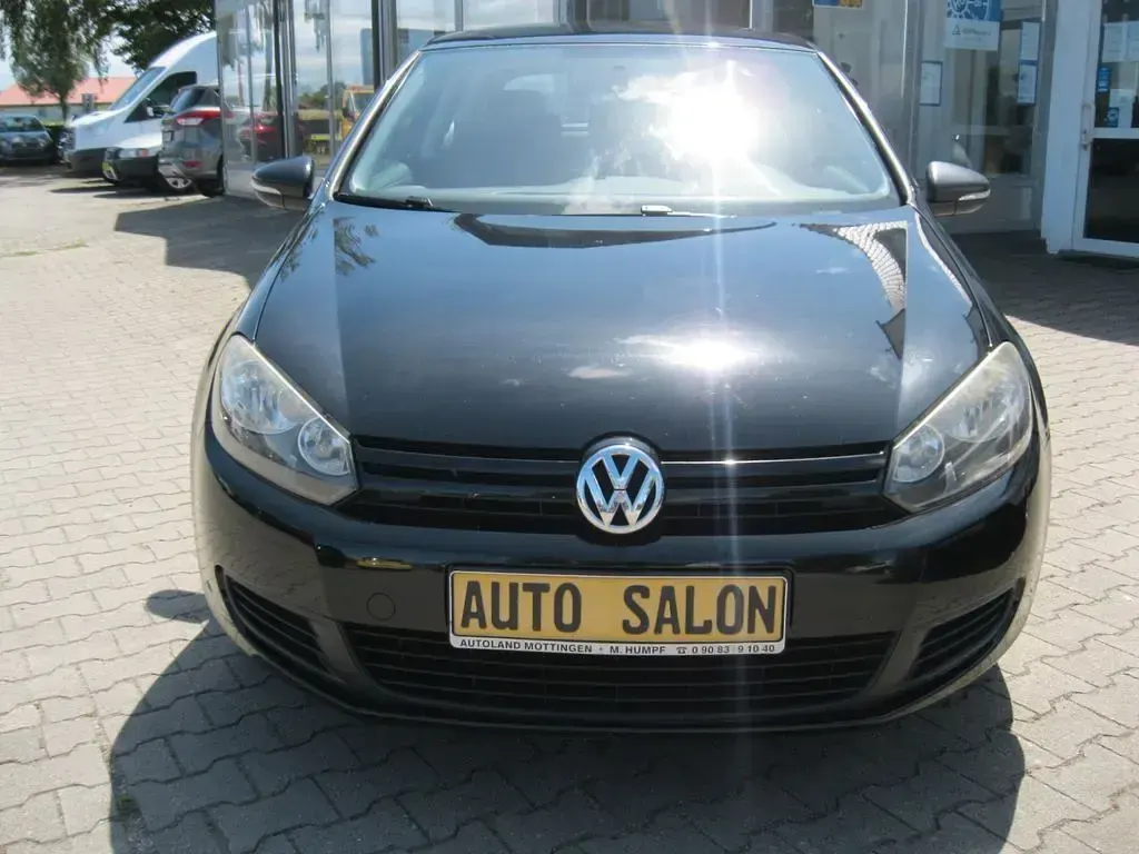Gebraucht VW Golf VI Trendline 80 PS (58 kW) 2009 Schwarz Kleinwagen