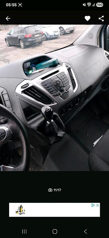 Usata Ford Transit Custom 120 CV (88 kW) 2015 Bianco Furgone